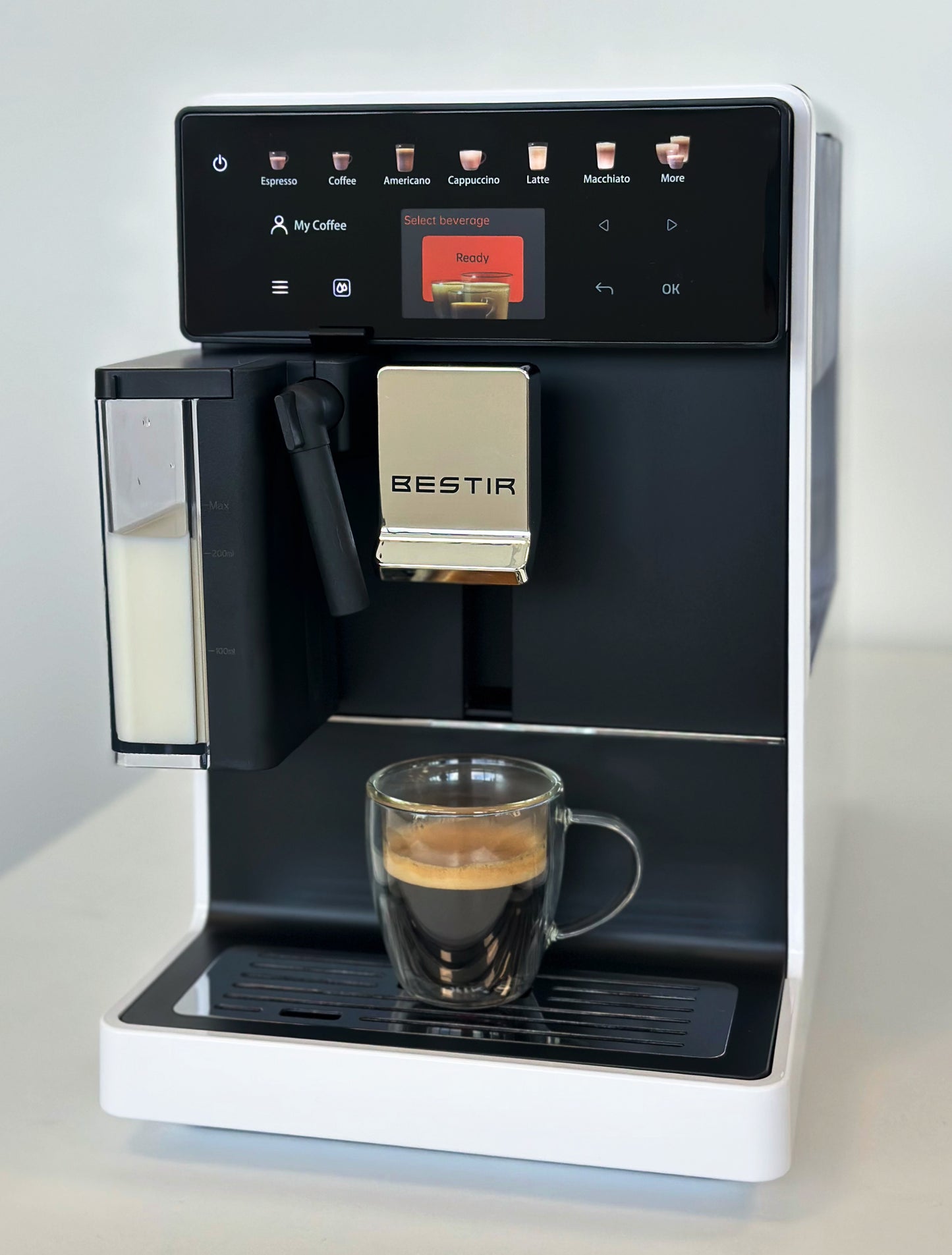 The Melange coffee machine
